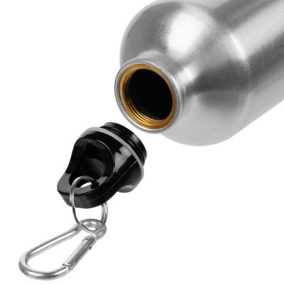 Бутылка для воды под сублимацию Alumni, серебристая-2