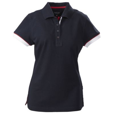 Рубашка поло женская Antreville, темно-синяя-0