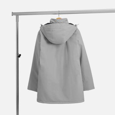 Куртка-парка унисекс Sfera, светло-серая-1