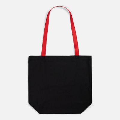 Шопер B5, черный с красными ручками-1