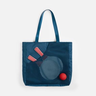 Спортивная сумка с карманом для ракеток Verkko, темно-синяя-2