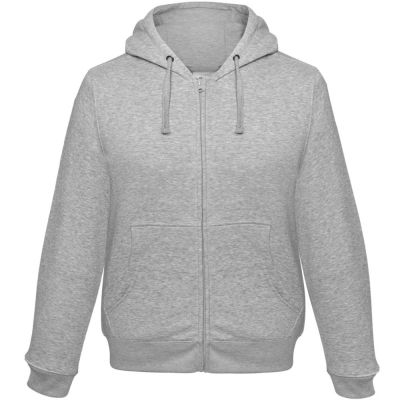Толстовка мужская Hooded Full Zip серый меланж-0