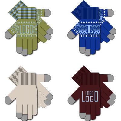 Сенсорные перчатки на заказ Guanti Tok, полушерсть-0