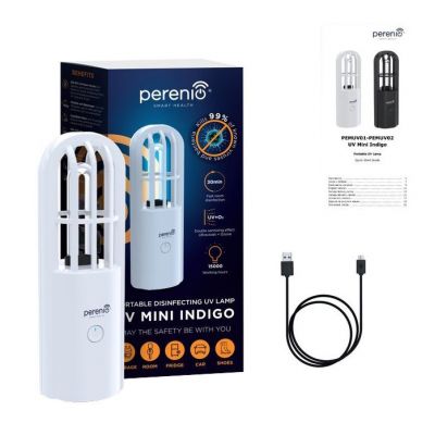 Портативная УФ-лампа UV Mini Indigo, белая-3