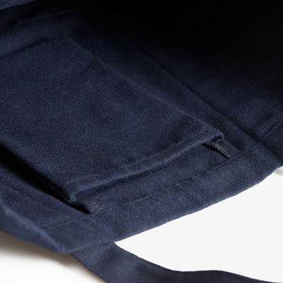 Шопер Shophop, синий с неокрашенным-3