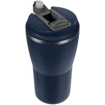 Термостакан Sapporo без логотипа, темно-синий-5