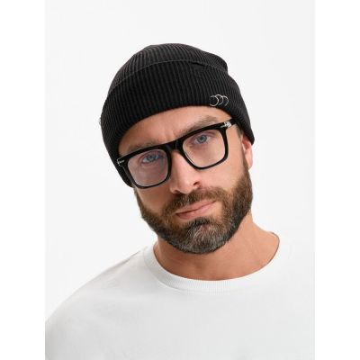 Шапка Ribelle, черная-5