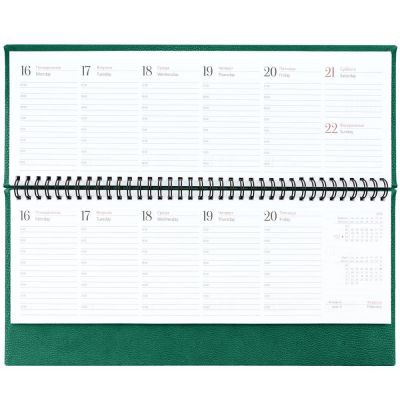 Планинг Sagrin, датированный, зеленый-4