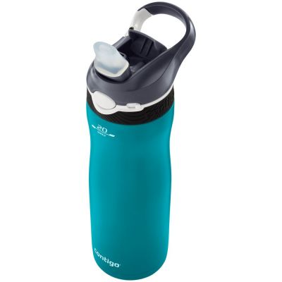 Термобутылка Ashland Chill, вакуумная, бирюзовая (морская волна)-3