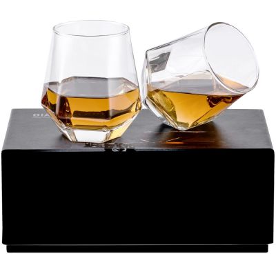 Набор из двух бокалов Diamond Cut-0