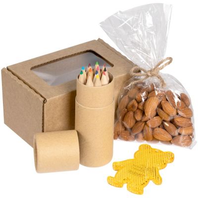 Коробка с окошком Knick Knack, крафт-3