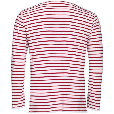 Футболка мужская Marine Men, белая с красным-1