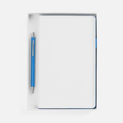 Набор White Shall, бело-голубой-1