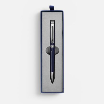 Ручка шариковая Phase, ver.2 в футляре, синяя-1