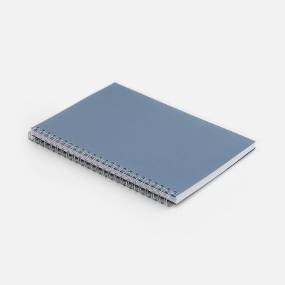 Блокнот на пружине Novalis, синий-0