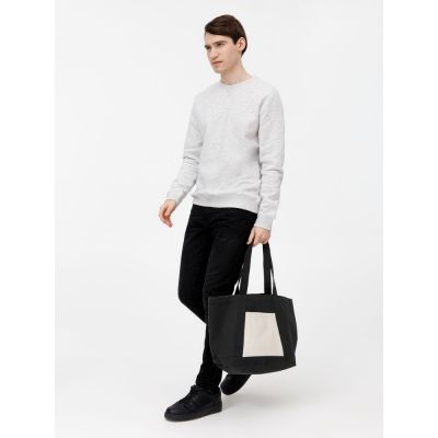 Шопер Shophop, черный с неокрашенным-7