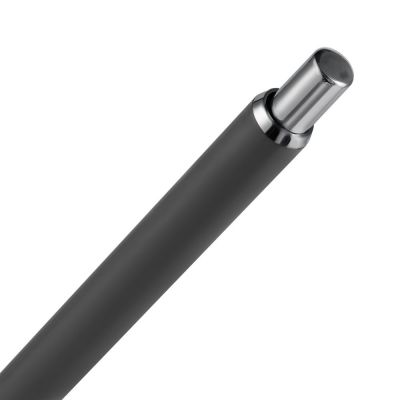 Ручка шариковая Slim Beam, серая-1
