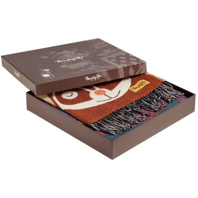 Плед детский Zoo, оранжевый-5