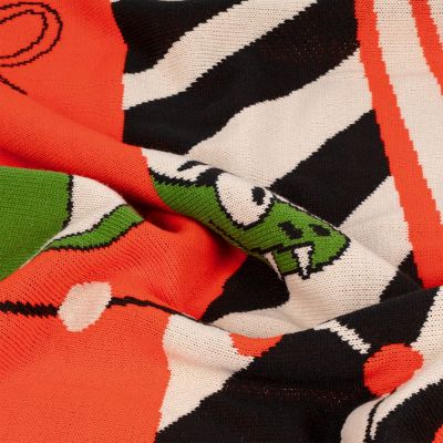 Плед Snake Your Body, красный-2