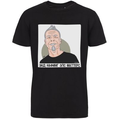 Футболка «Металлика», черная-0