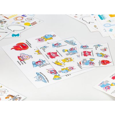 Наклейки UV-DTF Sticker Pack на заказ, M-1