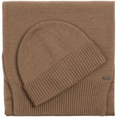 Шапка Cordelia, бежевая-5