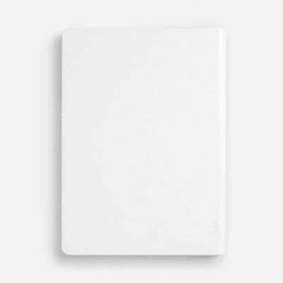 Ежедневник Nebraska Flex, недатированный, белый с серебристым-4