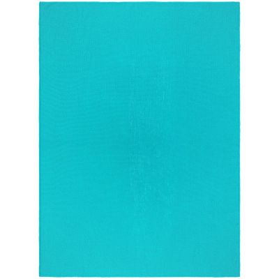 Плед Knitly, лазурный-3