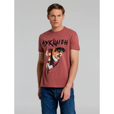 Футболка «Меламед. Аукцыон», пыльно-розовая-2