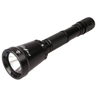 Фонарь водонепроницаемый Ferei W158IIB, черный, с теплым светом-0