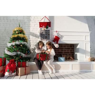 Мешок для подарков Noel, с пингвинами-4