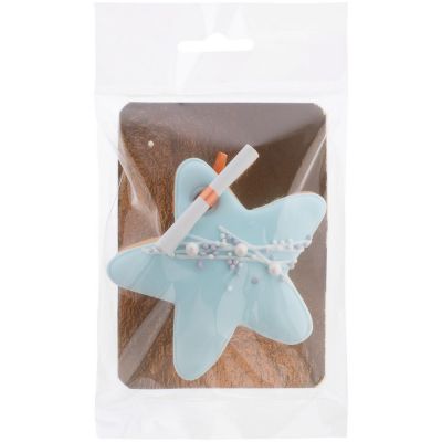 Печенье с предсказанием «Звездочка», голубое-2
