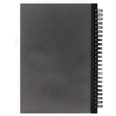 Ежедневник Notera Maxi, недатированный, серый-1