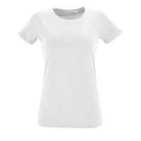 Футболка женская REGENT FIT WOMEN, белая