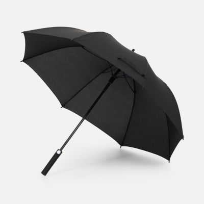 Зонт-трость Simple Golf, черный-0
