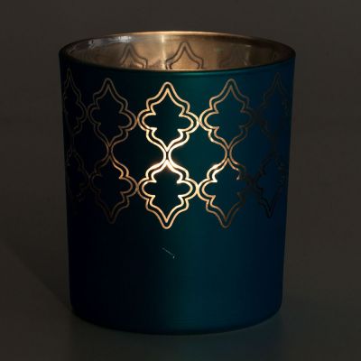 Подсвечник King, темно-синий-2