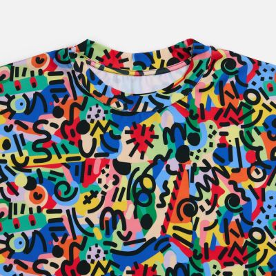 Футболка из бифлекса Morfiss с полной запечаткой на заказ-6