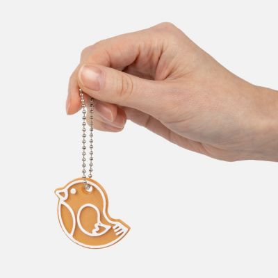 Мини-подвеска «Пряник», 3D-печать на заказ, птичка-1