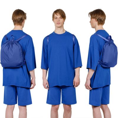 Основа для шопера-рюкзака B3, синяя-4