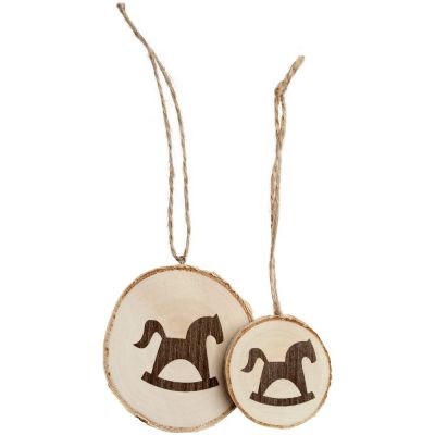 Подвеска Logger, с лошадкой-5