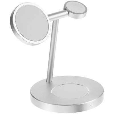 Зарядная станция Orbis, серебристая-0