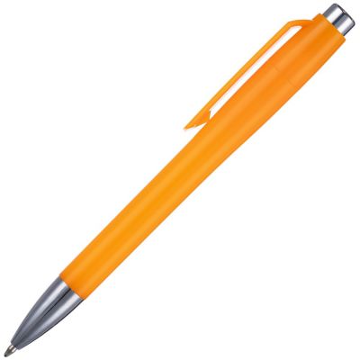 Ручка шариковая Klippa, оранжевая-2