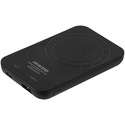 Магнитный беспроводной аккумулятор Magback 5000 мАч, черный-2