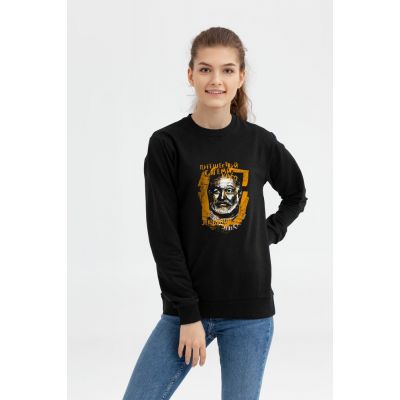 Толстовка «Хемингуэй», черная-3