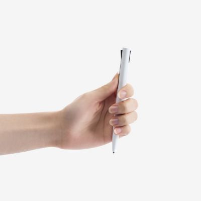 Ручка шариковая Snap, матовая белая-3