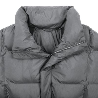Пуховик унисекс Kapsula, серый-5