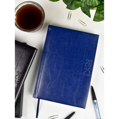 Ежедневник Baza, датированный, синий-2