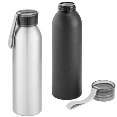 Спортивная бутылка для воды Rio, черная-1