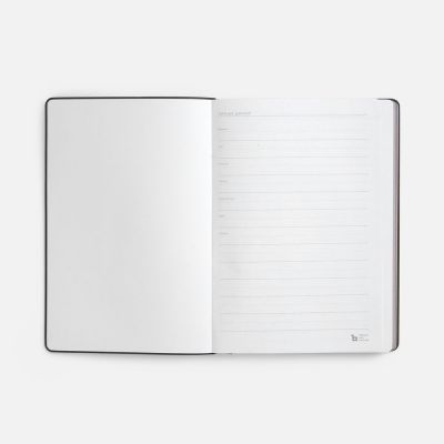Ежедневник Nebraska Flex, недатированный, красный с золотистым-7