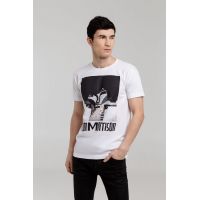 Футболка «Меламед. Jim Morrison», белая